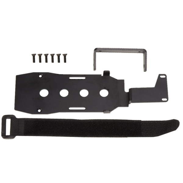 Aluminiumlegering DIY Låg Batterimetall Batteriplatta för TRAXXAS TRX4 1/10 RC Bil