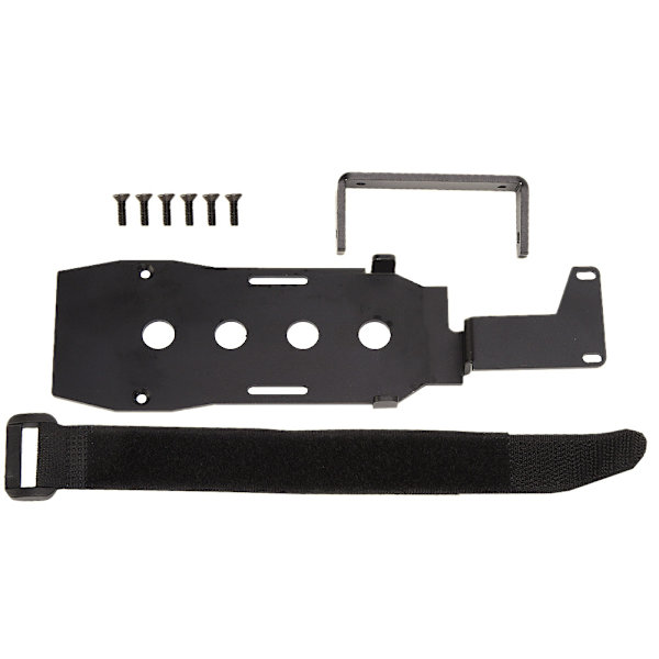 Aluminiumlegering DIY lavt batteri metallbatteriplate for TRAXXAS TRX4 1/10 RC bil
