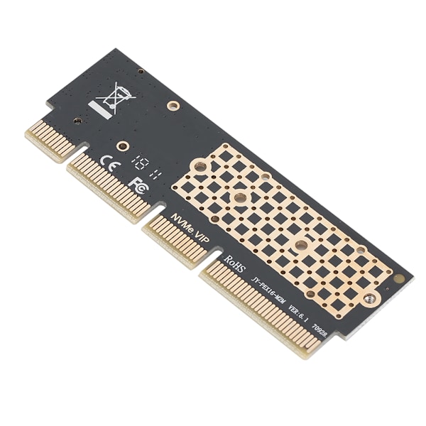 PCIE 3.0×4×8×16 for NVMe utvidelseskort for IOS / Windows 8 / 10 / Linux