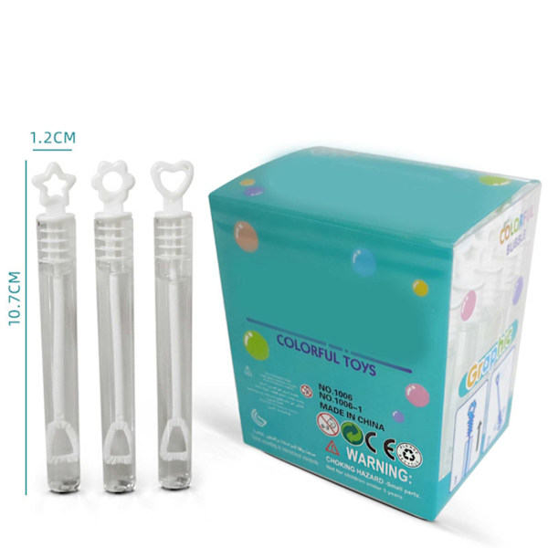 Hieno 48 kpl Bubble Wand Set - Kannettava ja söpö kuplasauva lelu lasten syntymäpäiväjuhliin ja ulkoilmahauskoihin