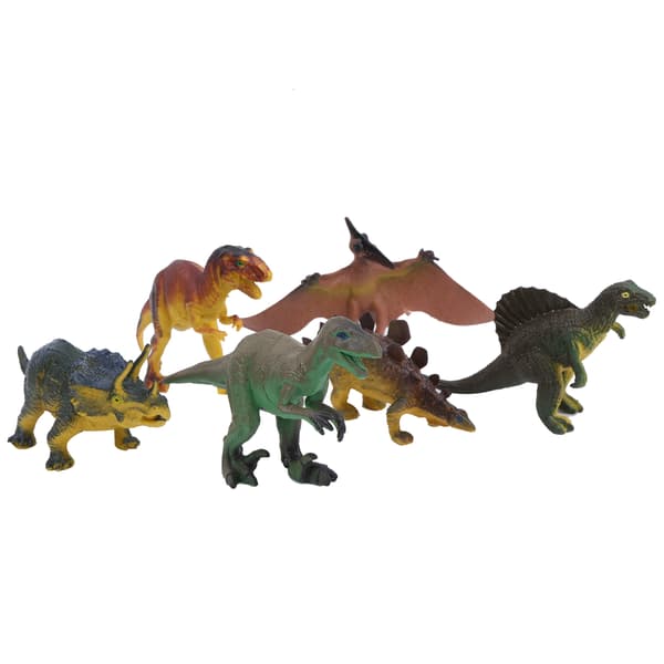 6 stk. Stimuleret Dinosaur Model Legetøj Høj Simulation Dyr Model til Børn KidsDinosaur Model