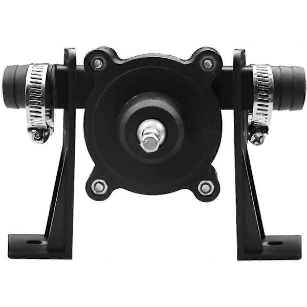 Miniature håndpumpe, bærbar elektrisk håndpumpe, selvansugende elektrisk boremaskinepumpe med to tilslutninger til akvarium, dam, springvand, have