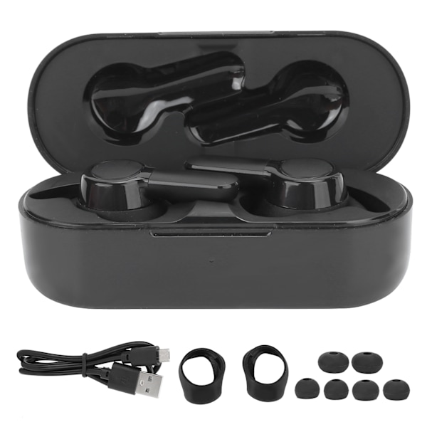 TS04 TWS Bluetooth 5.0 langattomat nappikuulokkeet vedenpitävät kuulokkeet latauskotelolla
