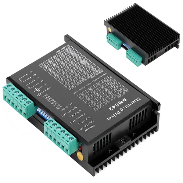 Microstep Driver Stepper Motor Driver 2-faset Høj Underinddeling PWM Strømstyring DM542