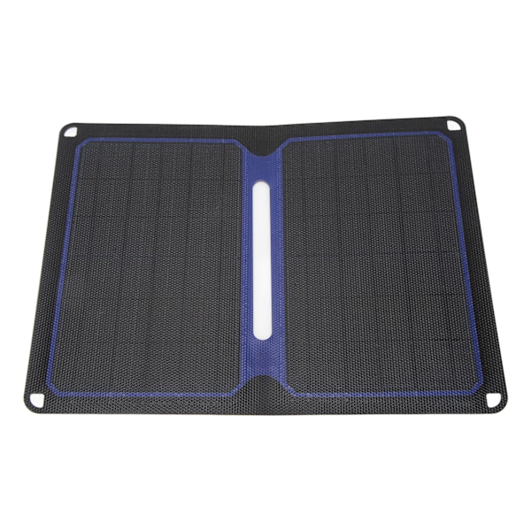 Hopfällbar solpanel 14W med hög effektivitet, energibesparande, vattentät, bärbar, mono solpanel laddare för utomhusbruk