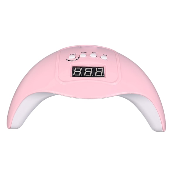 Digital nageltork 24 st ljusskiva 48W bärbar multi-läge USB LED manikyrlampa rosa