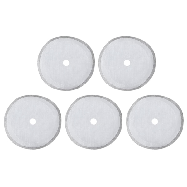 5 stk. 304 rustfrit stål kaffefilter, bærbar, aftagelig kaffekande, netfilter, tilbehør M 800 ml