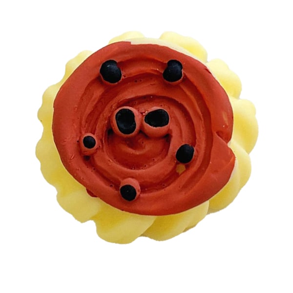 Cookies Brosche Pin Dekoration Fashionable Sød Harpiks Cookies Brosche Pin til Studerendes Taske