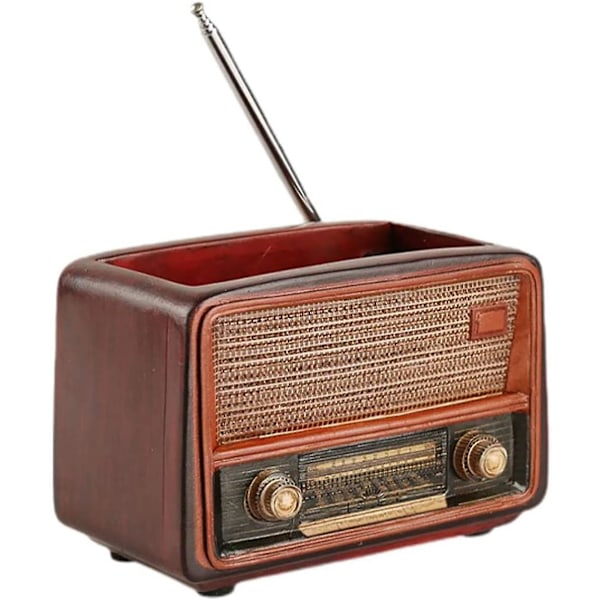 Vintage Resin Blomkruka Radioform Handgjord Resin Växtkruka Blomkruka Växtbehållare Planteringskruka Skrivbordsdekoration