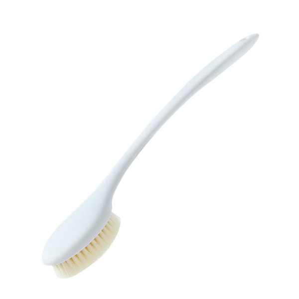 Long Handle Back Brush for Shower - Ideal for Wet or Dry Brushing, Perfect Back Scrubber for Men & Women