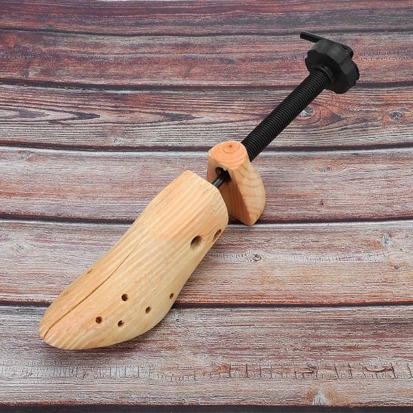Pine Wood Shoe Support Justerbar skostorlek Stretch Expansion Tool ExpanderL(42~46)