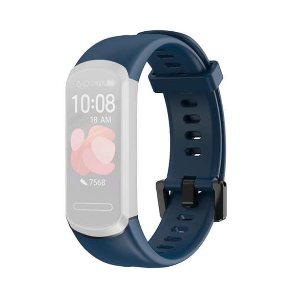Blød silikone armbåndsrem erstatningsurrem til Huawei Band 4