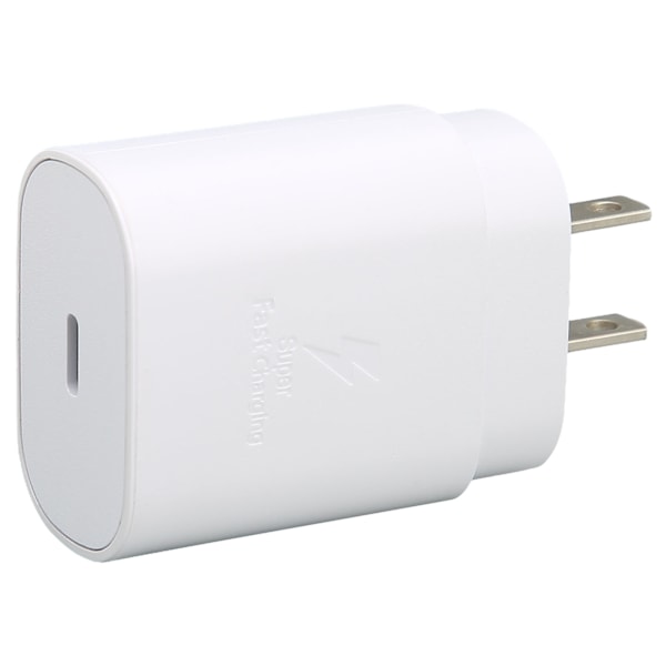 USB C Snabbladdare 25W Super Snabbladdare Typ C Väggladdare PPS PD för Galaxy S21 US 100‑240V