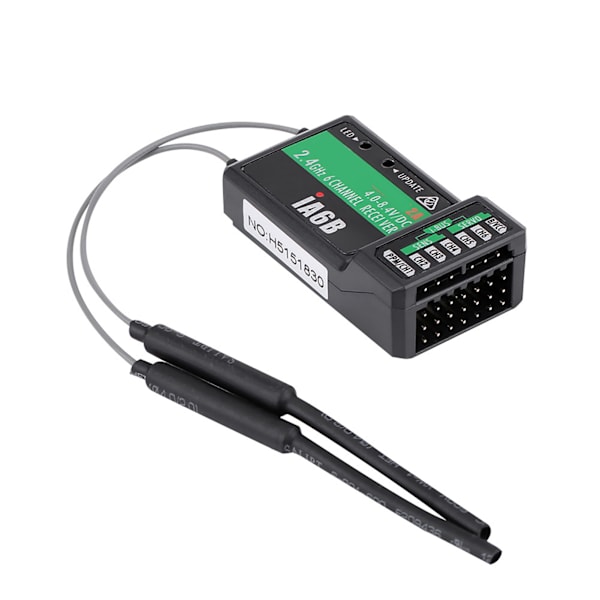 Flysky FS‑IA6B IA6B 2.4G 6CH RC-vastaanotin PPM FS‑I6X FS‑I6S I8 RC-lähettimelle