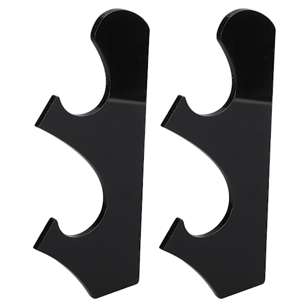 1 par/set flerskikts vintage svärdhållare rack brottbeständighet akryl svärdställ svart