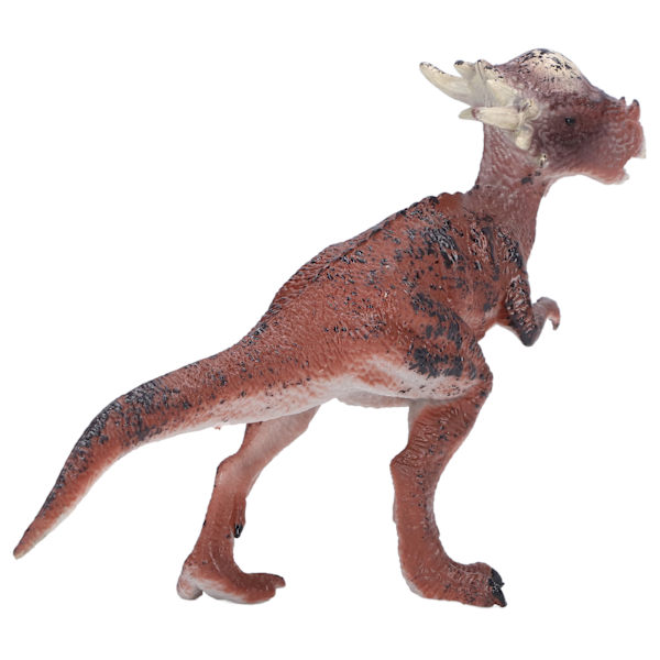 Dinosaur Figurine Barn for barn, Statisk Pachycephalosaurus Dinosaur Model Leke med Lyd Dekorasjon Gave