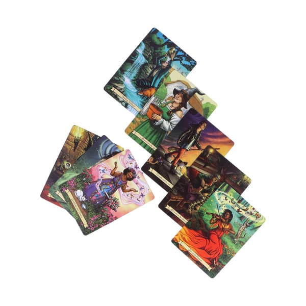 Framtidsberättande Ödesdivination Kort Bärbart Party Tarotkortlek Brädspel Gåva