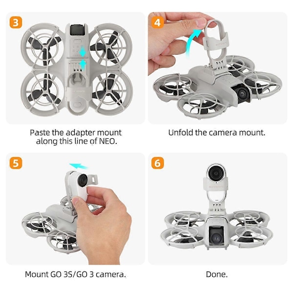 Action Camera Mount til GO 3S/GO3 Drone
