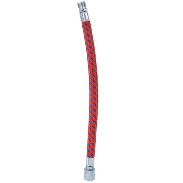 2 st Cykelpumpförlängningsslang för utomhuscykling (silver)