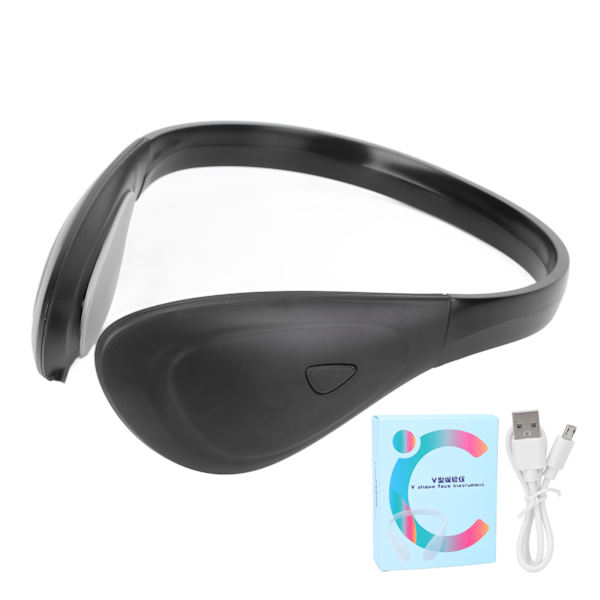 V Face Shaping Massager Elektrisk Stramning Opstrammende Neck V Face Machine 3 Gears Justering med Akustisk VibrationSort