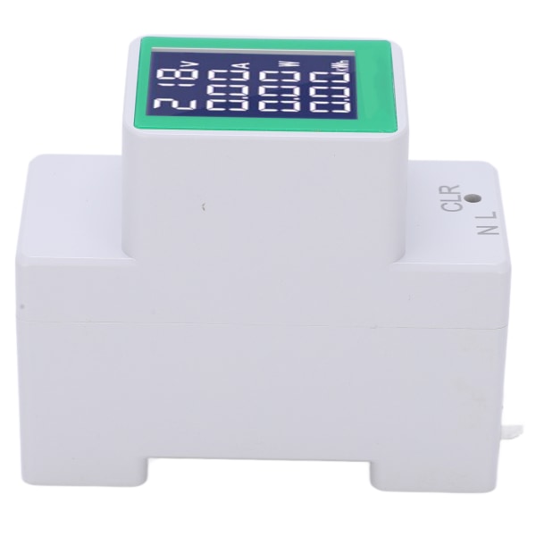 PZEM‑008 LCD Digital Display Amperemeter Voltmeter Multifunktionell Rail Wattmeter AC 50‑300V
