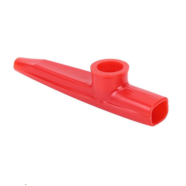 Plast Mini Portable Kazoo Ukulele Guitar Partner Let at lære musikinstrument (rød)