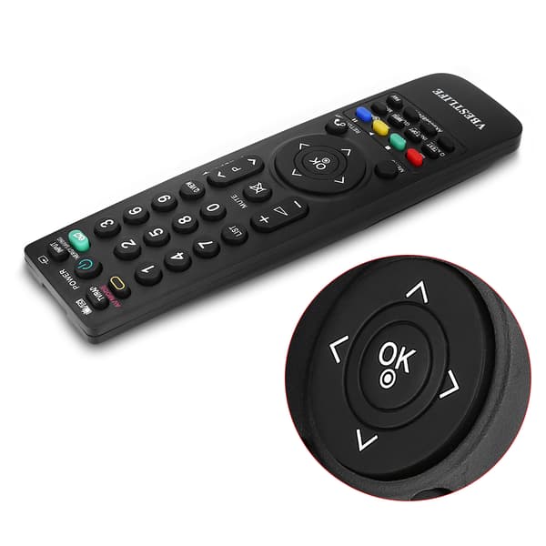 VBESTLIFE Universal fjernbetjening Controller Erstatning til LCD LED Smart TV