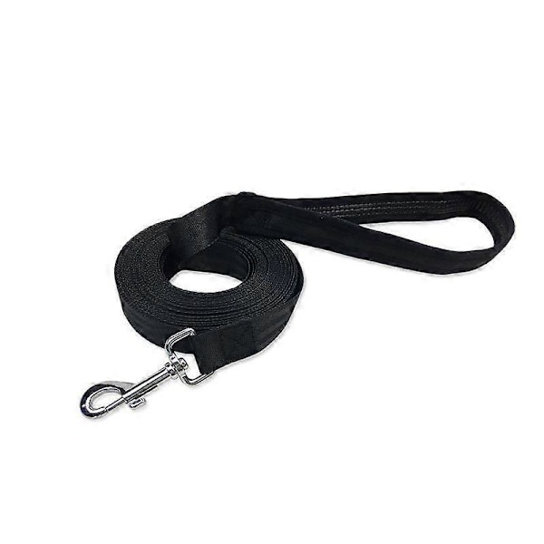 2,5cm*20m(470g) Sterk og Holdbar Nylon Hundetreningsline, Trekktau, 1,2m / 1,5m / 1,8m Lang, 1,6cm / 1,9cm / 2,5cm Bred, for Små og Mellomstore Hunder