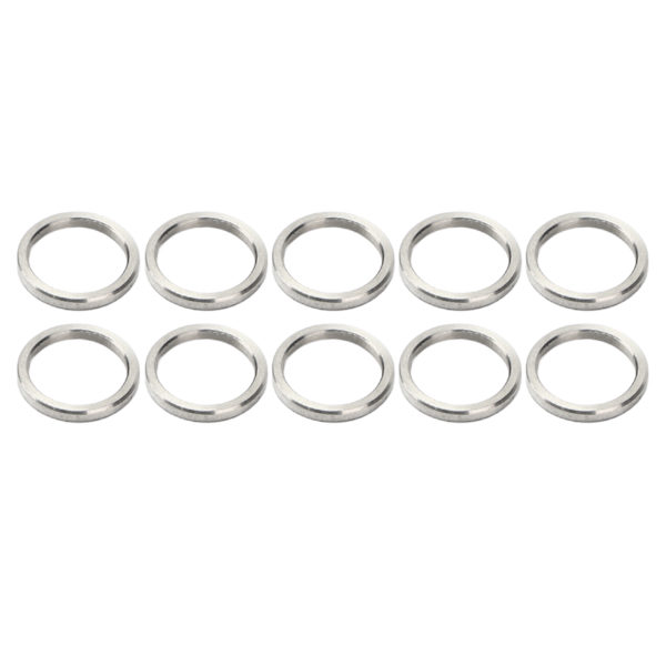 10 st Bricka mellanlägg 15 mm ytterdiameter 12 mm ID rostfritt stål set kit3515-0015-0020