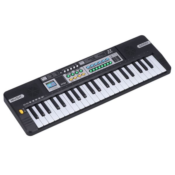 Elektronisk klaver til børn, 37 tangenter, mini, bærbart keyboard til begyndere, musikinstrument til læring
