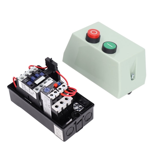 Magnetisk elektrisk motor Startkontrollbryter Motorbeskyttelse med gummiskiver 12-18A