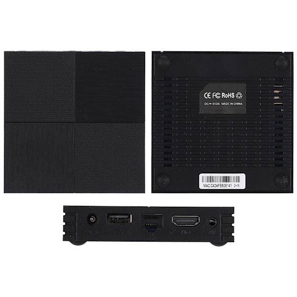T95 Mini Android 9.0 2G+16G Set Top Box 2.4G WIFI Verkkovideosoitin 100-240V(US )