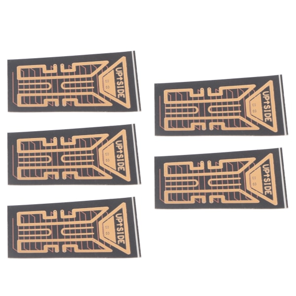 5PCS Telefon Signal Stickers PCB Black Gold Telefon Signal Enhancement Stickers för bergsklättring