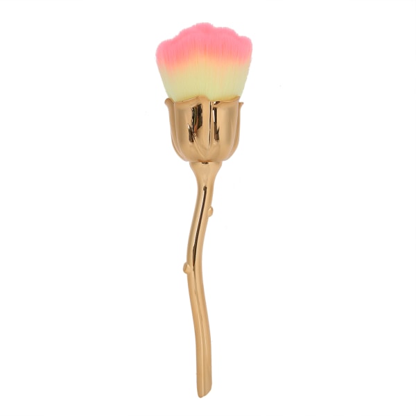 Ruusunmuotoinen ammattimainen Nail Art pölynpoistoharja Kannettava poskipuna irtopuuteriharja