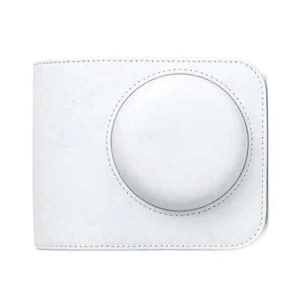 För Instax Mini12 Kameraväska PU Mjukt Skyddsfodral Resväska, B Vit39