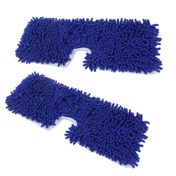 2 STK Mopphodepute Mikrofiber Mopperstatningspute Vaskbar Gjenbrukbar Mopprefill for OCedar