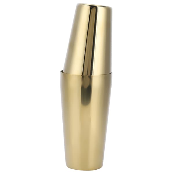 304 rustfritt stål cocktail shaker flaskesett bartender bar tilbehør barware verktøy gull