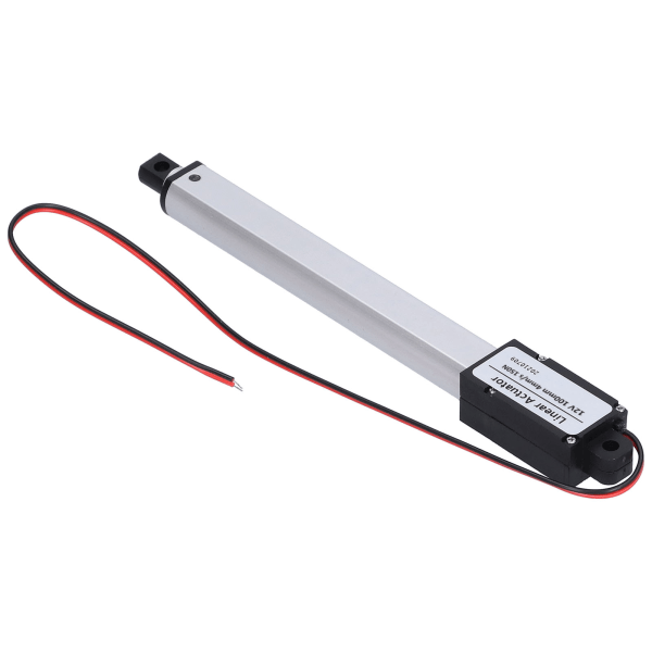 Lineaarinen toimilaite DC 12V 100mm sisäinen rajakytkin, hiljainen sähköinen mini lineaarinen toimilaite teollisuusmaatalouteen 4mm/s-150N