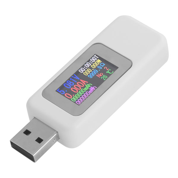 13 in 1 USB Tester DC Digital Voltmeter Amperimetro Spänning Ström Volt Meter Amperemeter Detektor för Power Bank Tester