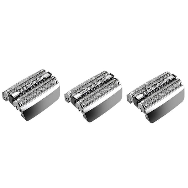 3 kpl yhteensopiva 83M-sarjan 8 parranajokoneen vaihtopään kalvo ja teräkasetti 8370Cc, 8340S, 8350S