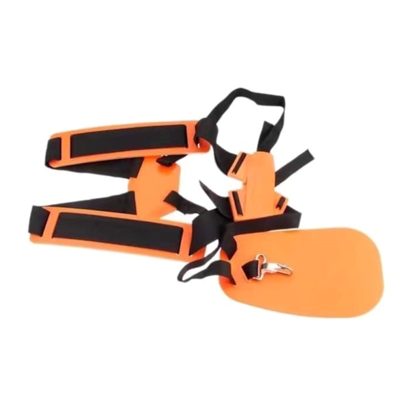 Dubbel axelrem för trimmer, axelrem för gräsklippare, vadderad trädgårdsmaskin, Nyon-bälte för FS120 FS55 FS220, orange