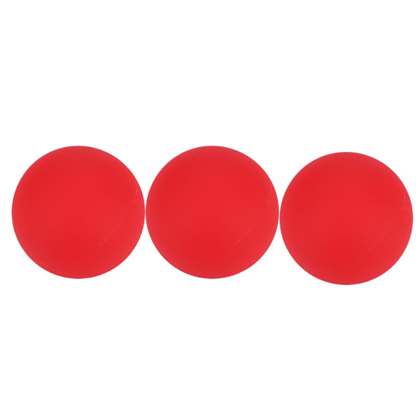 6,5 cm 3 ST Thud Jonglering Bollar Jonglering Ball Set för nybörjare och proffs Röd
