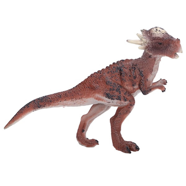 Dinosaur Figurine Barn for barn, Statisk Pachycephalosaurus Dinosaur Model Leke med Lyd Dekorasjon Gave