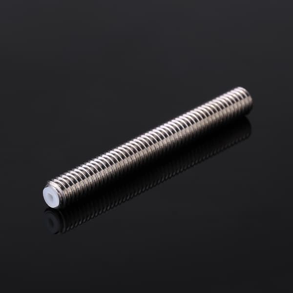 M6 Dyse Hals PTFE Rør Tilbehør til 3D Printer MK8 Ekstruder 1,75 mm (M6*50 mm)