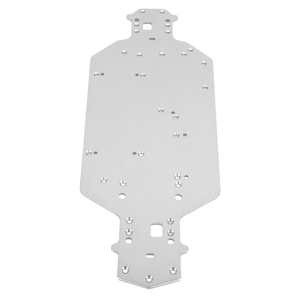 Aluminiumslegering Chassis Opgraderingsdele Tilbehør Passer til HSP 03001 RC Bil ModelSølv