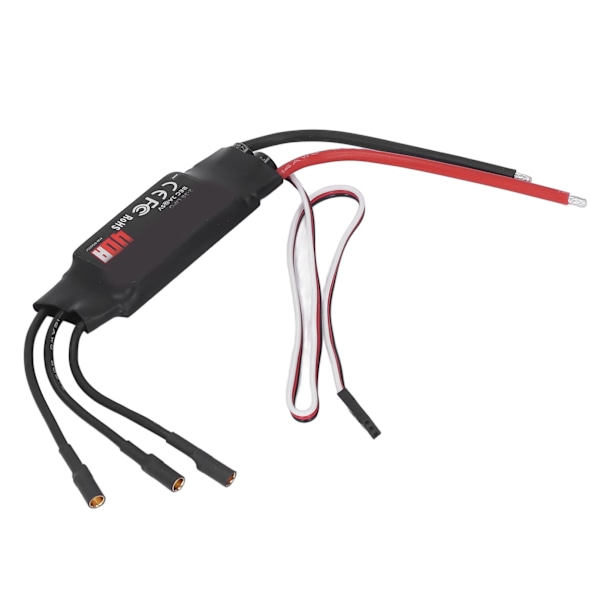 40A børsteløs ESC elektronisk hastighedsregulator 5V 3A BEC til RC helikopter Quadcopter svejset 3,5 banan hoved