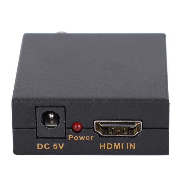 HDMI-ingång till SPDIF Coaxial Out Converter Audio Extractor Adapter för spelardator