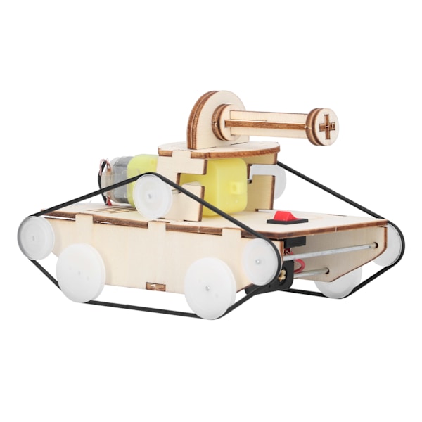 DIY Montera Elektrisk Tankmodell Barn Vetenskapsexperiment Kits Pedagogisk Leksak