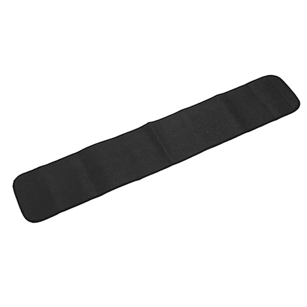 Hengittävä vyötäröleikkurin kääre Säädettävä vatsa waist trainer vyötärötukinauha musta