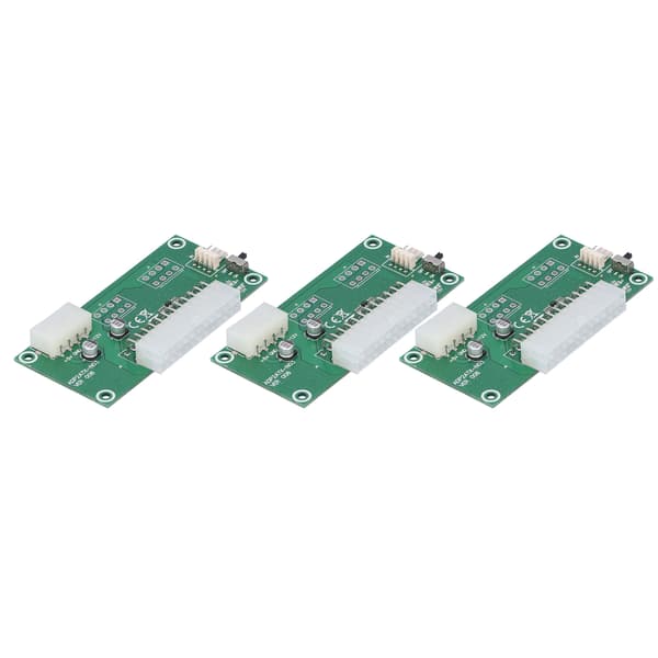 3 st. Multi-Power Synchronization Startkort med 24-stifts anslutningskabel Datoradapter